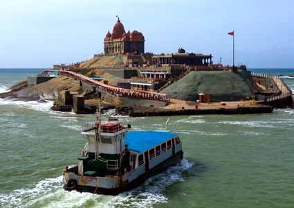 Tamilnadu DMC Tour Agent Operator - Kanyakumari vivekanandhar Rock Boating