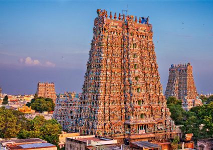 Tamilnadu DMC Tour Agent Operator - Madurai Meenakshi Amman Temple Towers