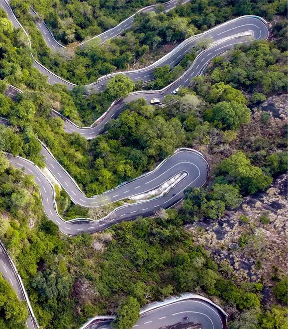 Tamilnadu DMC Tour Agent Operator - Yercaud Hairpin Bends